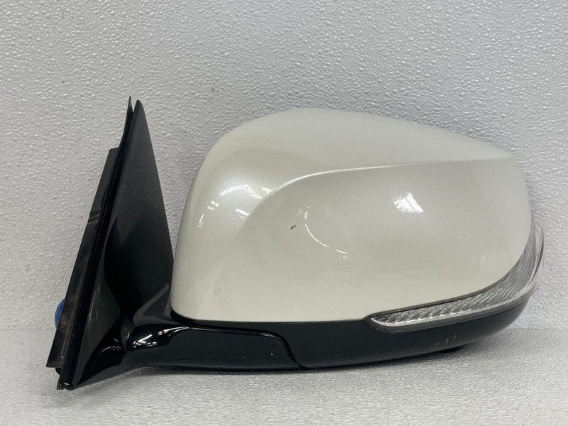 ⭐16-17 INFINITI QX50 LEFT SIDE EXTIROR DOOR MIRROR W/ CAMERA WHITE OEM LOT2344