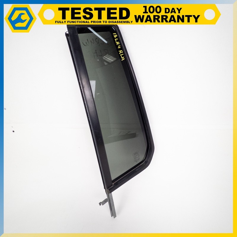 05-16 LAND ROVER L319 LR3 LR4 REAR LEFT DRIVER DOOR QUARTER WINDOW GLASS OEM