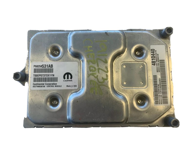 2016 2017 JEEP CHEROKEE 200 2.4L ENGINE COMPUTER ECM ECU OEM 68258531AB