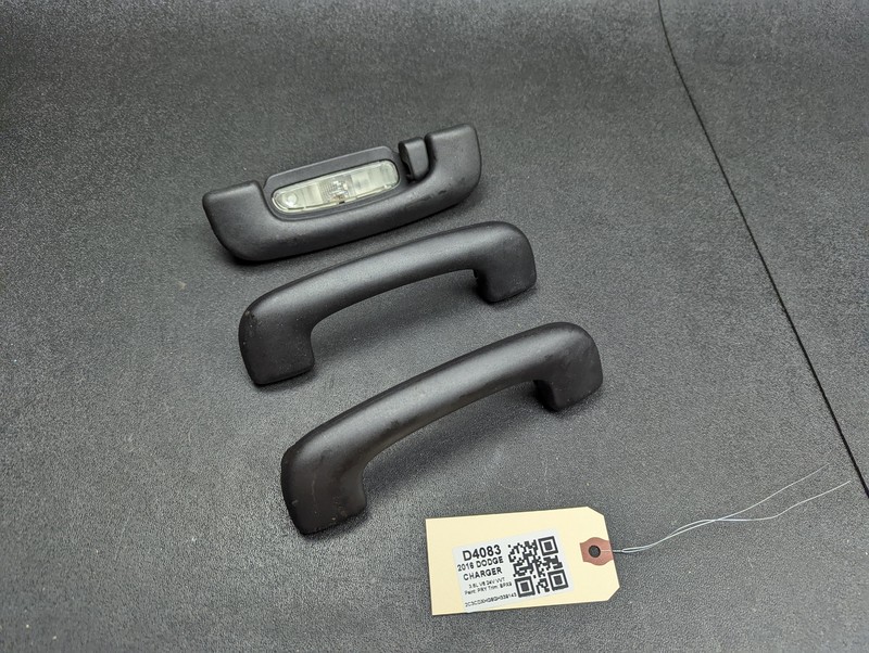 3PC Front & Rear Ceiling Grab Handle 2016 Dodge Charger 1TN63DX9AC 2011-2020