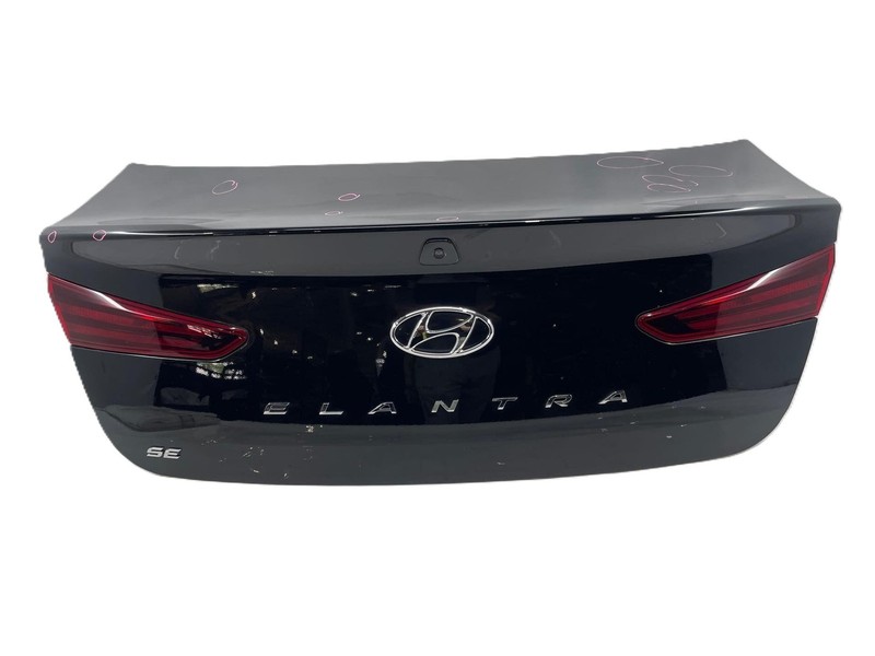 2019-2020 Hyundai Elantra Rear Trunk Lid With Camera & Led Tail Lamps Scratch