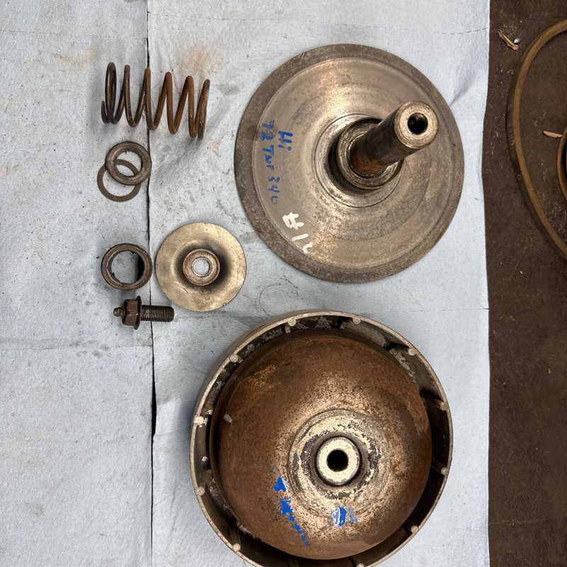 1972 Ski-doo TNT 340 F/C Type 343 motor primary drive clutch 10