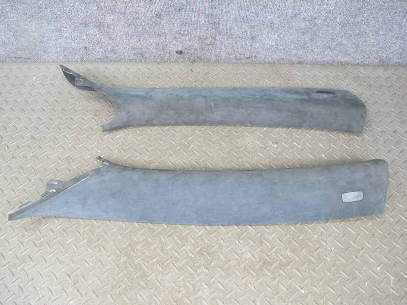 03-10 PORSCHE CAYENNE 957 FRONT RIGHT LEFT SIDE A PILLAR TRIM COVER PANEL SET