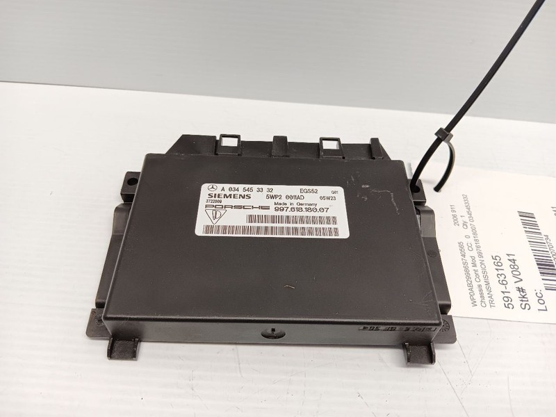 2006 Porsche 911 997 3.8 Transmission Control Module TCU TCM 99761818007