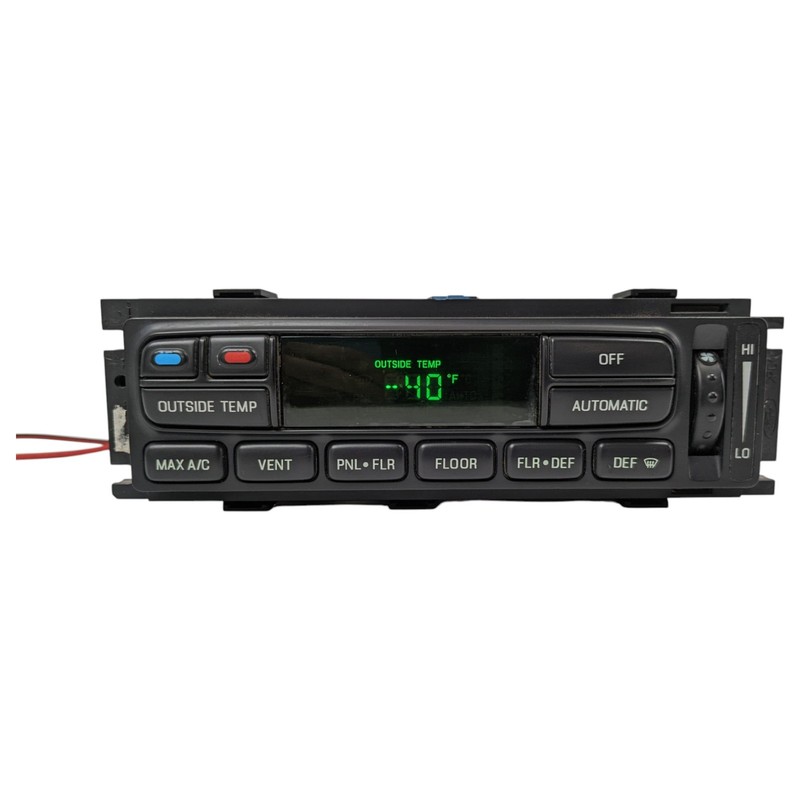 98 99 00 01 Explorer Mountaineer Digital Heater Climate Control XL2H-19C933-AB