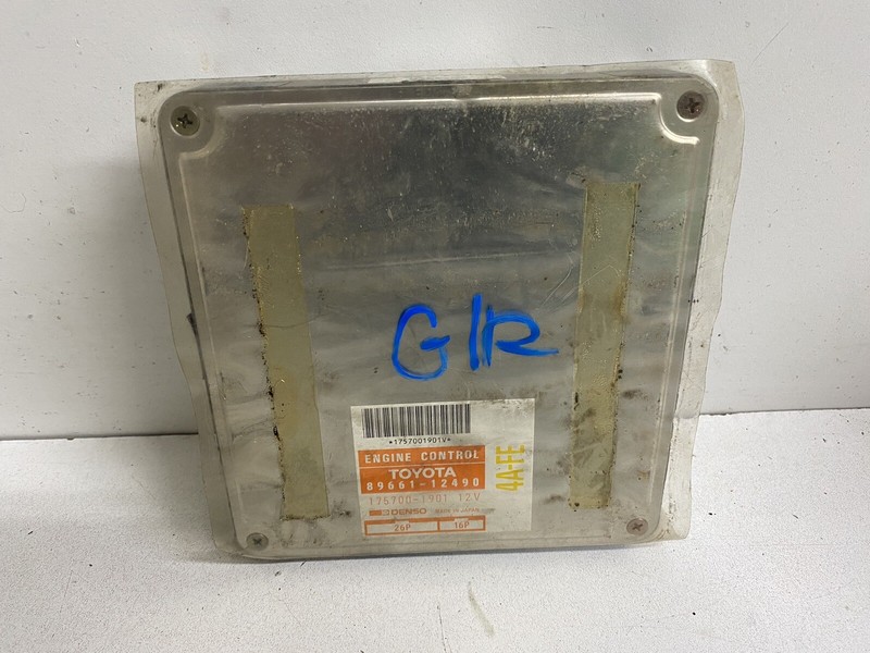 1990 Toyota Corolla & Prizm 89661-12490 Engine Computer Module Ecu Ecm Pcu Pcm
