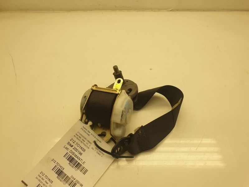 2005 TOYOTA MATRIX PASSENGER SIDE REAR SEAT BELT ASSEMBLY