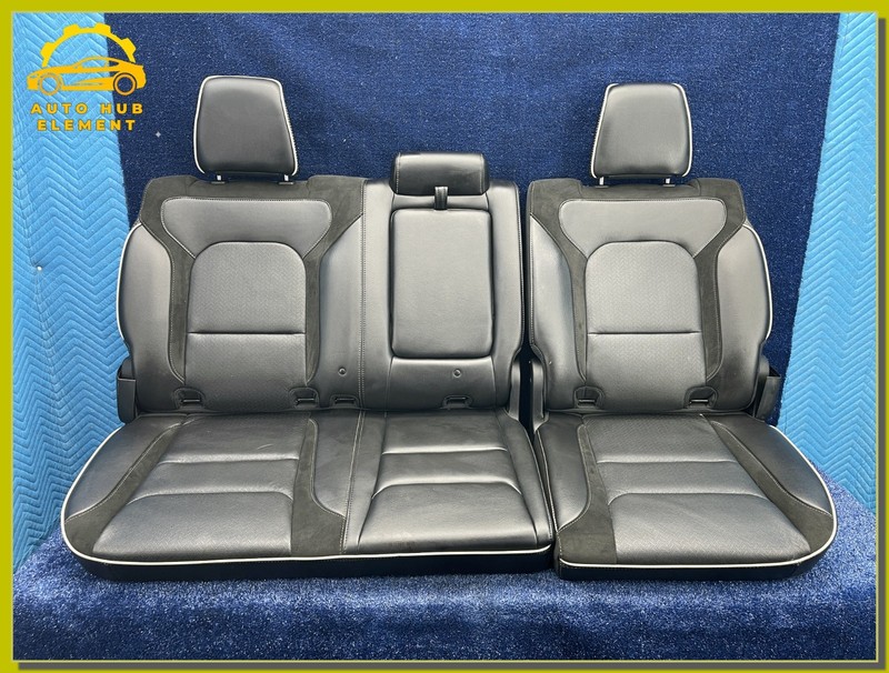 2019-2024 DODGE RAM 1500 CREW CAB LARAMIE REAR SEAT BLACK LEATHER OEM
