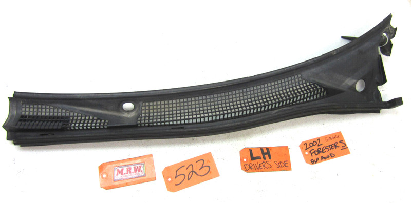 WIPER ARM COWL AIR VENT TRIM Driver SIDE WINDSHIELD LH for 98-02 SUBARU FORESTER