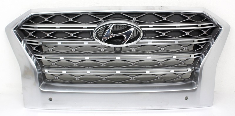 OEM Grille For Hyundai Palisade Limited, Ultimate Chrome 86350-S8AC1, Scratches