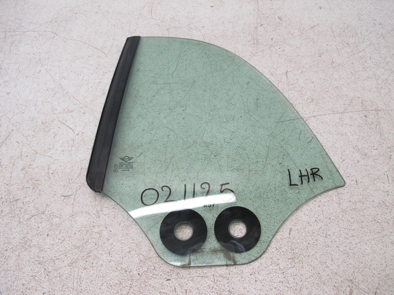 09-15 MINI COOPER S R57 CONVERTIBLE QUARTER GLASS WINDOW LEFT REAR OEM 021125