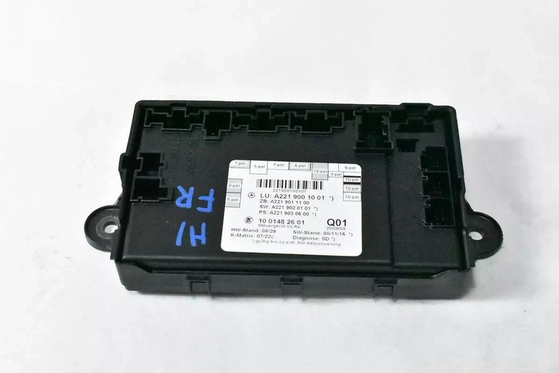 07-13 Mercedes W221 S400 S550 S63 AMG Front Right Side Door Control Module OEM