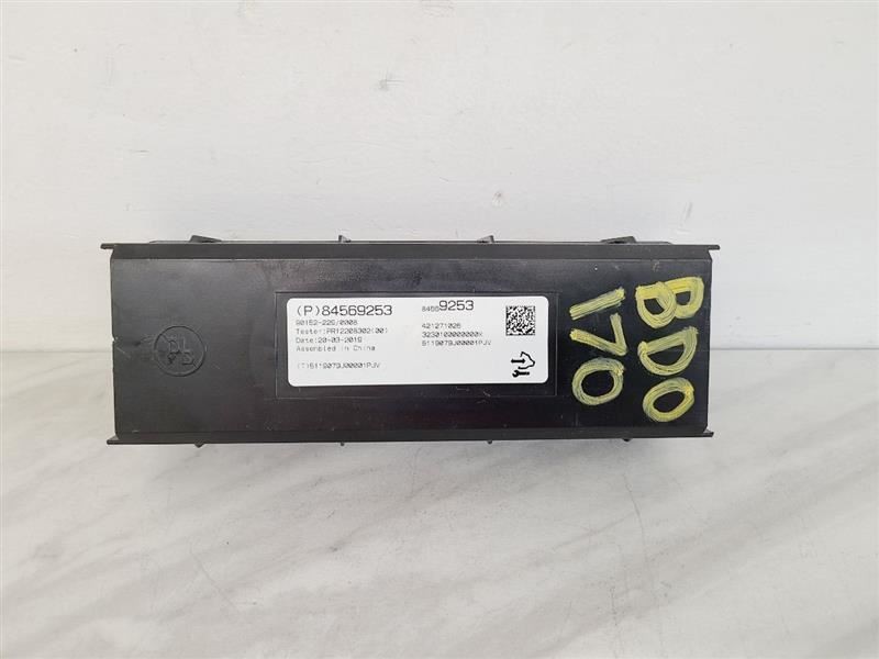 Chassis ECM Temperature New Style ID 84569253 Fits 19 SIERRA 1500 PICKUP 572946