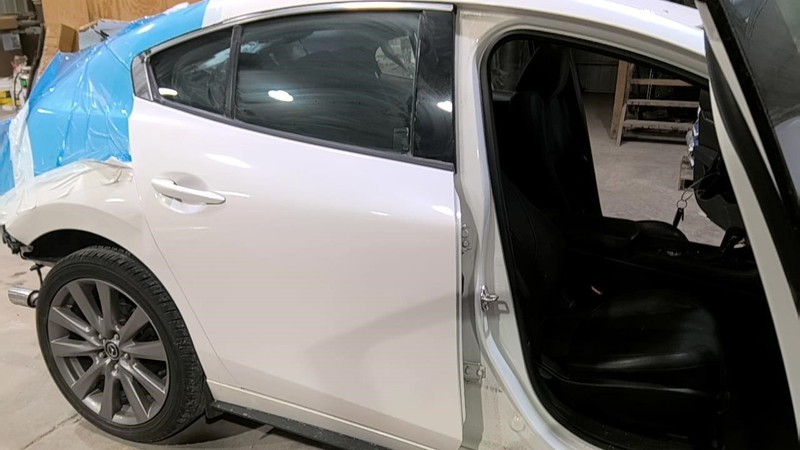 Passenger Right Rear Side Door Sedan Fits 19-23 MAZDA 3 3652958