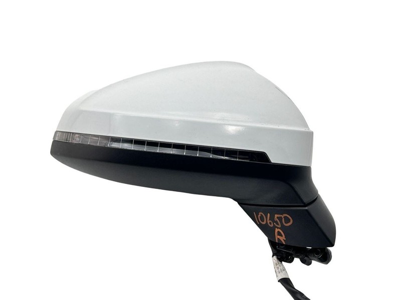 2018-2019 Audi A5 Right Passenger Side Door Mirror White