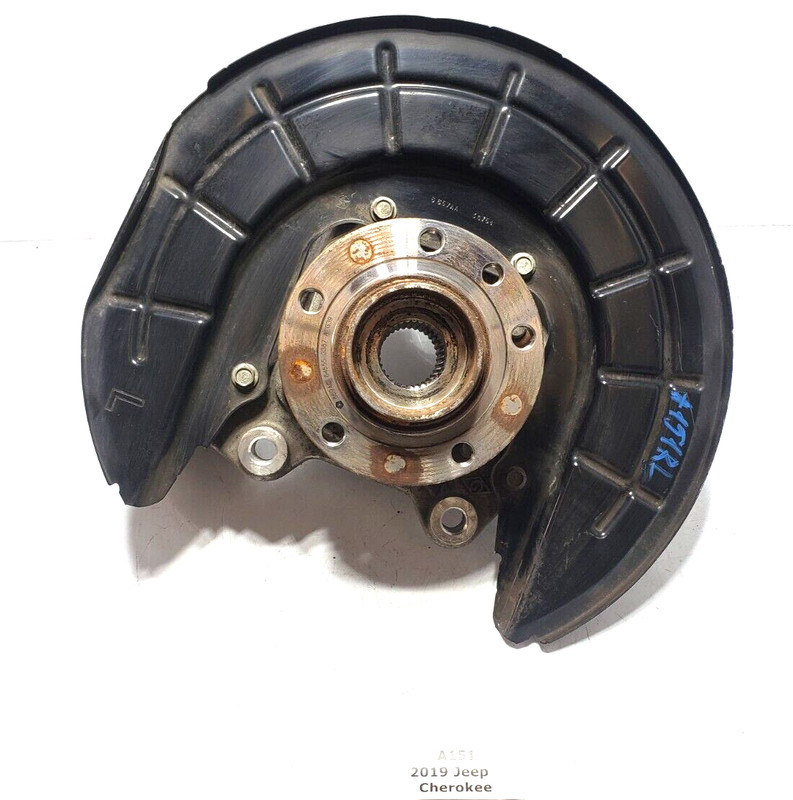 ✅ 2019-2022 OEM Jeep Cherokee Latitude AWD Rear Left Spindle Knuckle Wheel Hub