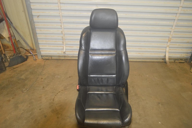 2008-2013 BMW X5M FRONT LEFT DRIVER SIDE SEAT LEATHER SPORT OPTION BLACK OEM
