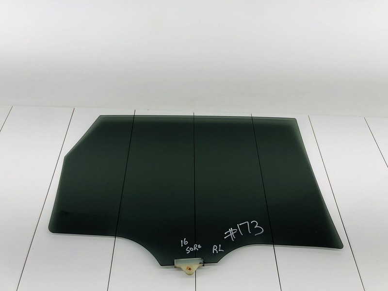 16-20 KIA SORENTO REAR LEFT DRIVER SIDE DOOR WINDOW GLASS OEM #173