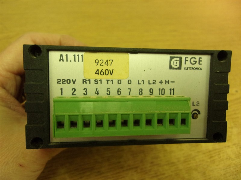 FGE Electronica Voltage Load Monitor A1.111 *FREE SHIPPING*