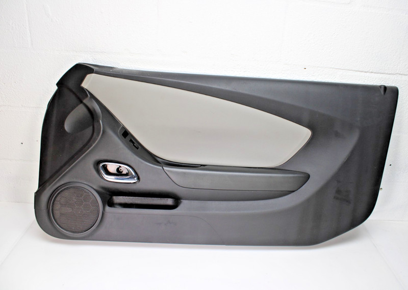 2012-2015 Camaro Black Silver Passenger Right RH Interior Door Trim Panel OEM