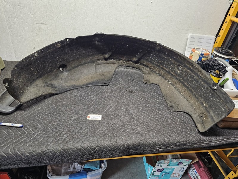 2016 KIA OPTIMA LX RIGHT REAR FENDER LINER OEM