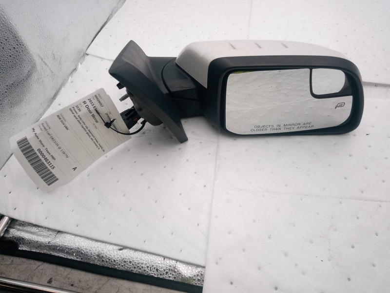 2013 Ford Edge Right Door Mirror Assembly White OEM Used 123K Miles