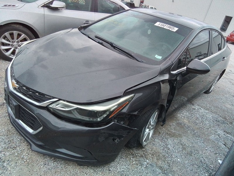 2016-2017 Chevy CRUZE Front Driver Side Roof Curtain Air Bag VIN B 4th Digit