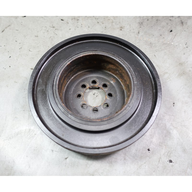 Damaged 11-17 BMW N55 6-Cyl Turbo Engine Crankshaft Belt Drive Pulley Damper OEM