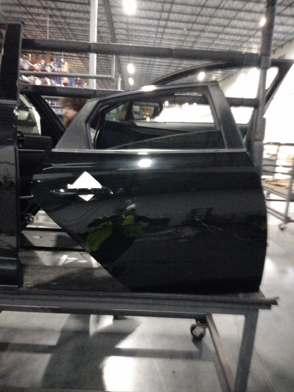 2021 Hyundai Sonata Rear Right Door Black OEM Used 23000 Miles NJ25-26300-669547