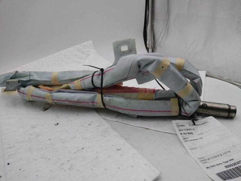 2017 Toyota Corolla Grey Right Curtain Air Bag OEM 623036 Used 185K Miles
