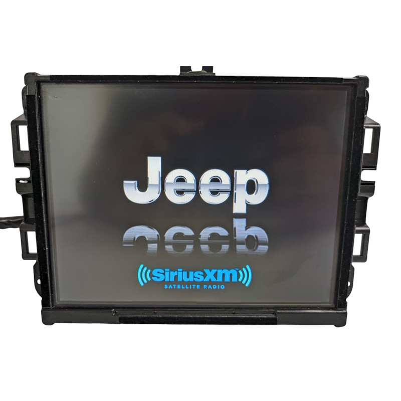 2018 Jeep Cherokee Bluetooth Radio 8.4" VP3 Touch Display Screen 68312540AD OEM