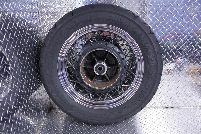2001 KAWASAKI VULCAN EN 500 REAR WHEEL RIM WITH TIRE OEM EN500 01