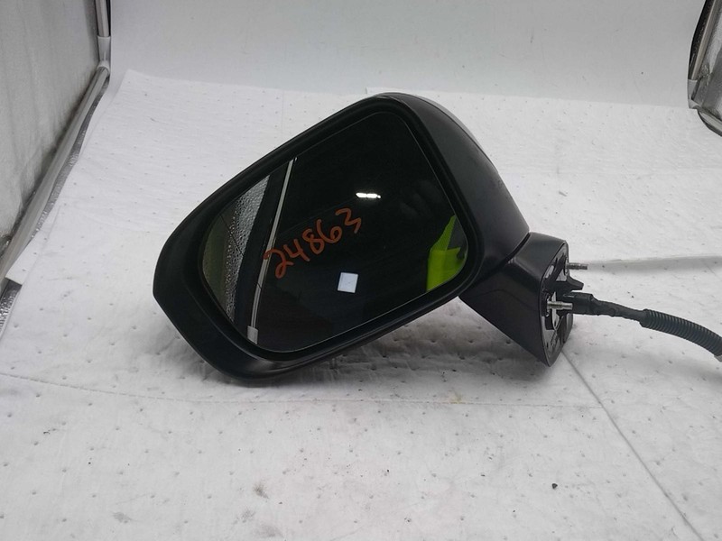 2014 Honda Civic Left Door Mirror Assembly Silver 110K Miles OEM Replacement