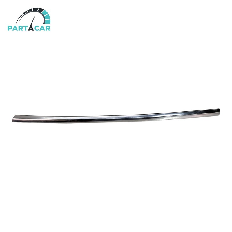 2017-2020 Tesla M3 Front LH Door Window Chrome Belt Molding HEAVY CONTAMINATION