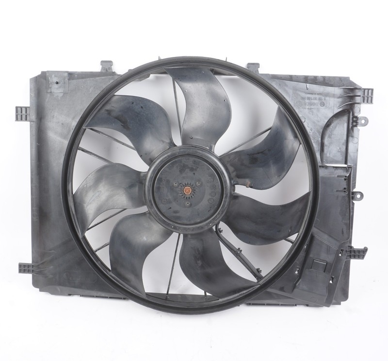 08-20 Mercedes W212 E350 C250 Engine Radiator Cooling Fan Motor Assembly OEM