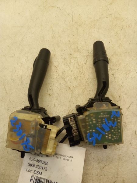 01 02 03 TOYOTA HIGHLANDER COLUMN SWITCH WIPER TURN SIGNAL SKID CONTROL