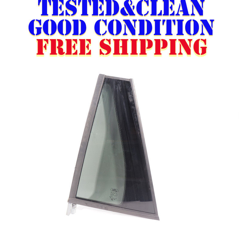 2006 - 2009 RANGE ROVER SPORT REAR LEFT DRIVER SIDE DOOR VENT WINDOW GLASS OEM