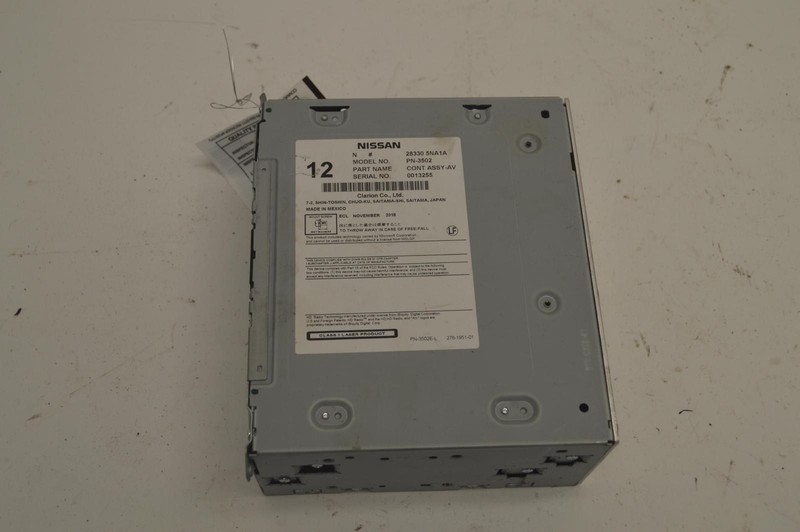 2019-2020 INFINITI QX50 AM FM STEREO CD RADIO AUDIO RECEIVER CONTROL UNIT OEM