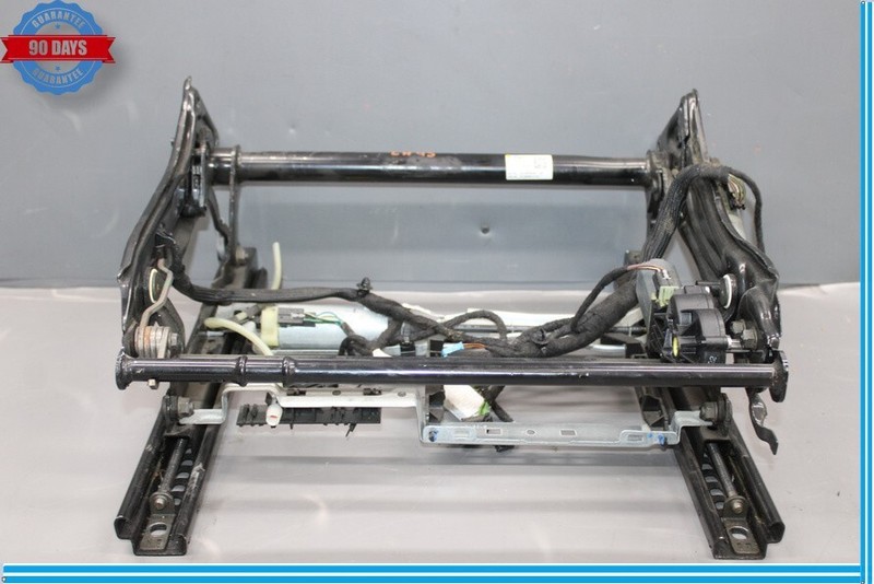 12-18 Mercedes W218 CLS550 Front Left Side Lower Seat Track Frame W/ Motors Oem