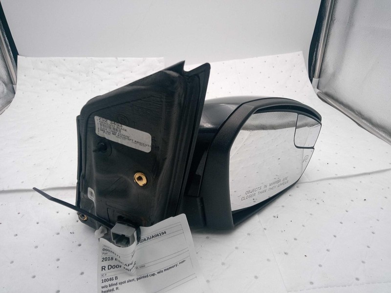 2018 Ford Escape Right Door Mirror Assembly Black 116K Miles OEM Replacement