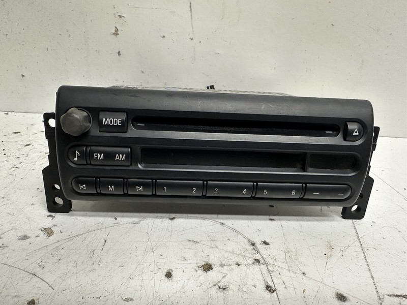 2005-2006 Mini Cooper AM FM Audio Radio Stereo 2 DIN Disc CD Player Oem
