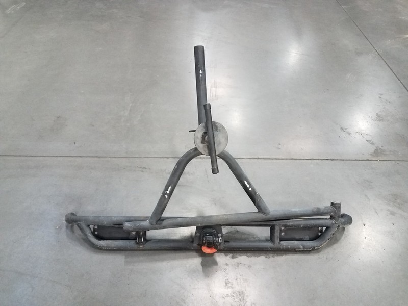 2005 Jeep Wrangler TJ Rubicon 4x4 Steel Rear Bumper / Tire Rack - * #9076 K1