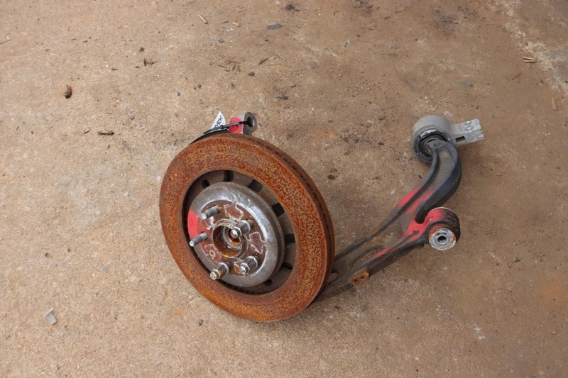 2013-2015 FORD FLEX AWD FRONT RIGHT SPINDLE KNUCKLE WHEEL HUB W/ CONTROL ARM OEM