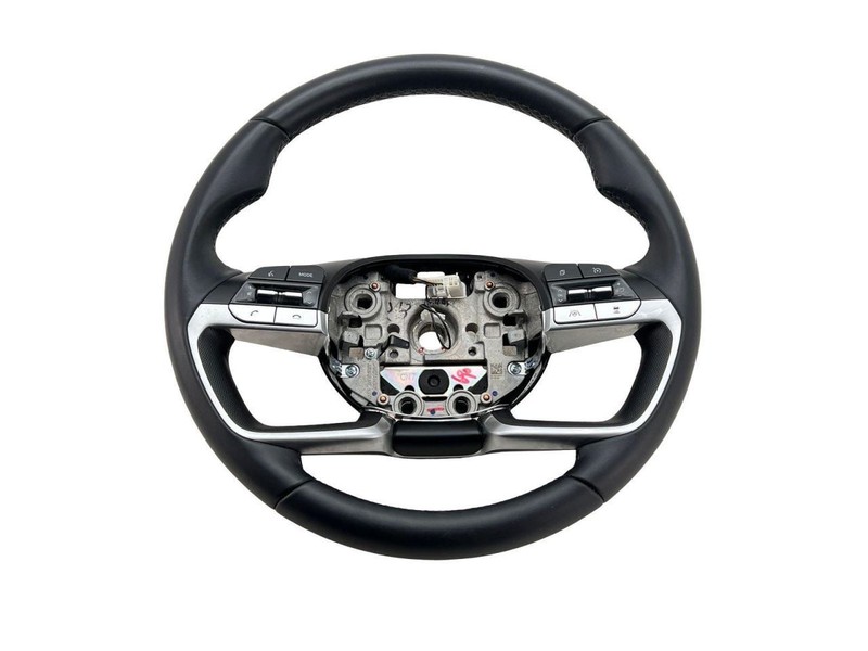 2022-2023 Hyundai Elantra Steering Wheel With Controls Leather Black