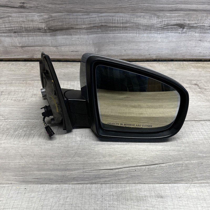 2010 - 14 BMW X6 Right Mirror With Camera Memory Automatic Folding Light Blue OE
