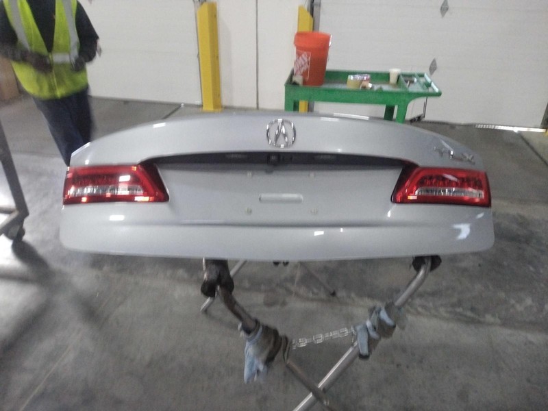 2019 Acura TLX Deck Lid Trunk Lid Silver OEM Used Small Dent 4DR Sedan