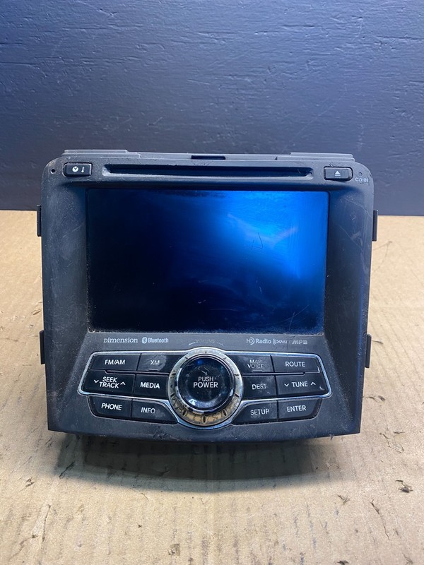 2011 to 2014 Hyundai Sonata Radio Navigation Screen Display Oem ab4357 DG