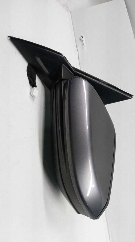 2016 Honda Civic Left Door Mirror Assembly Grey Non-Heated OEM Used Part