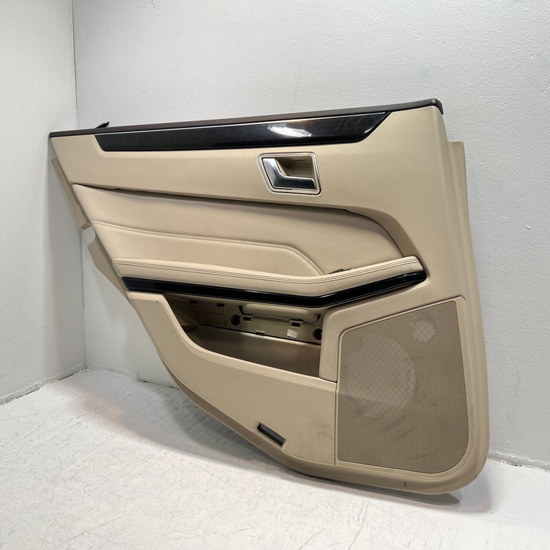 2014-2016 MERCEDES E350 W212 REAR LEFT DRIVER SIDE DOOR PANEL TRIM COVER OEM