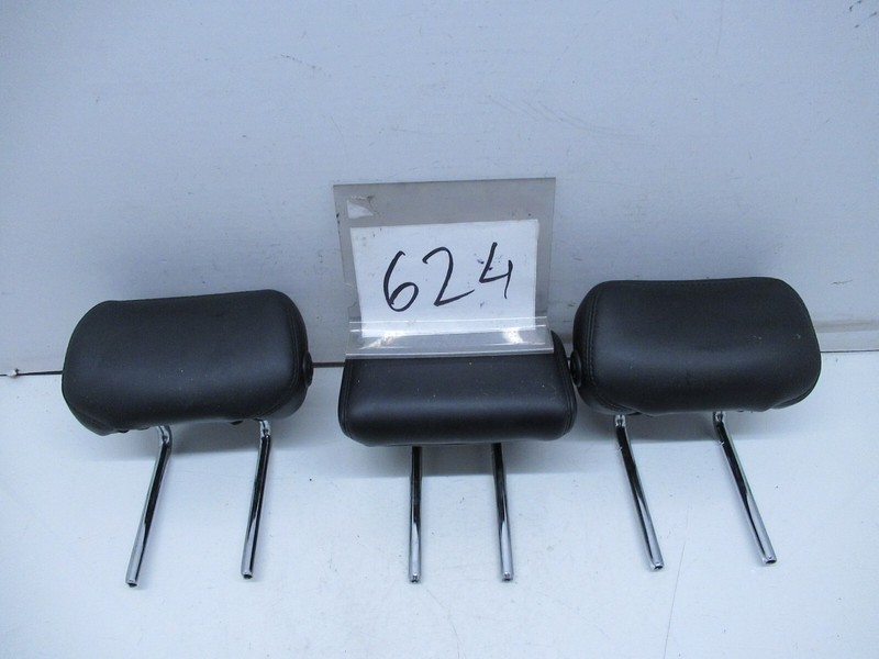 17-20 LINCOLN CONTINENTAL REAR LEFT / RIGHT / MIDDLE HEADREST SET BLACK OEM